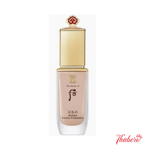 Kem Nền tinh chất hoa hiên tái sinh Che Khuyết Điểm Whoo Cheongidan Radiant Essence Foundation SPF35/PA++
