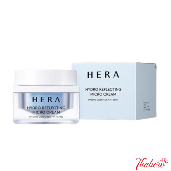 kem dưỡng cấp ầm làm sáng da HERA Hydro Reflecting micro cream Hydration ceramide vitamin - MINI HERA TRẮNG 25ML
