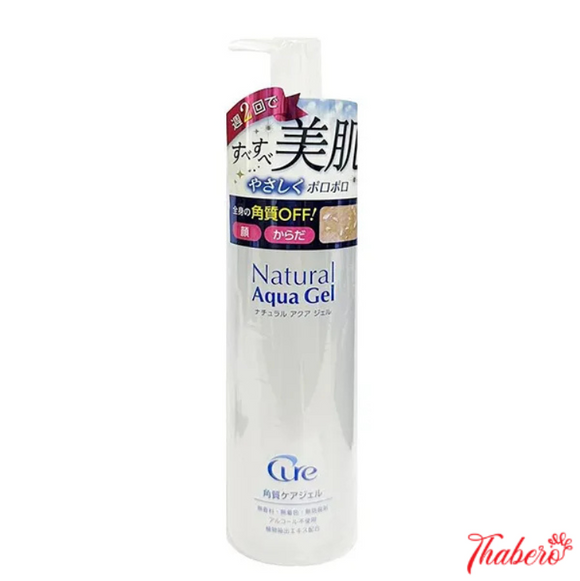 Gel tẩy tế bào chết Cure làm mịn lổ chân lông và sáng da  Natural Aqua 250g Nhật Bản.