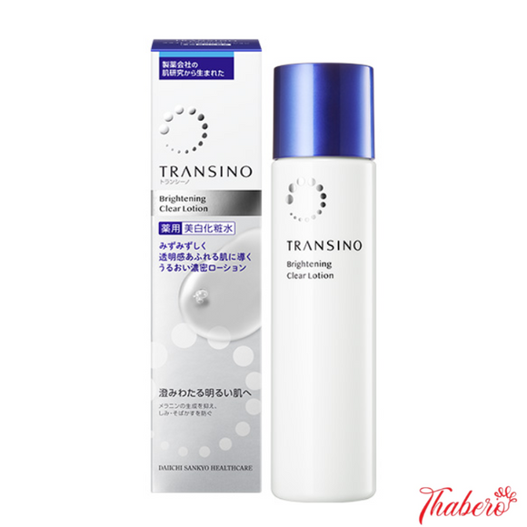 Nước Hoa Hồng Trị Nám, Cải Thiện Nếp Nhăn, Dưỡng Trắng Sáng Da Transino Whitening Clear Lotion EX