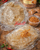 Bánh tráng dẻo hành phi ăn vặt Cô Hai