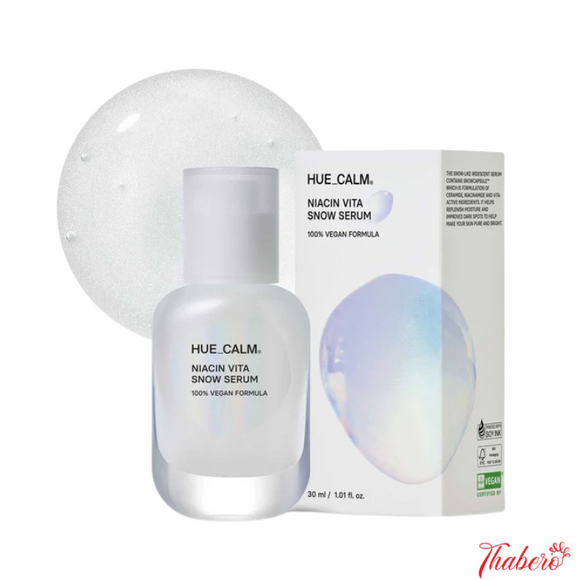 Serum Thuần Chay Hue Calm Niacin Vita Snow Dưỡng Sàng Mờ Nám Tàn Nhan
