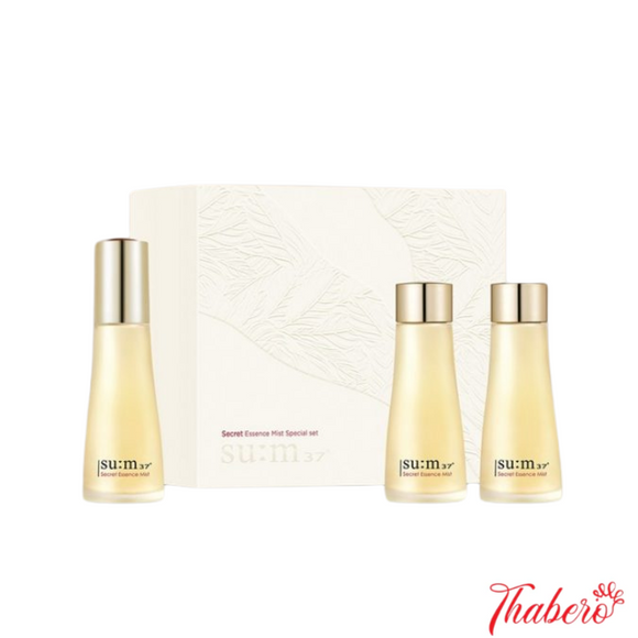 Xịt khoáng nước thần Su:m37 Secret Essence Mist – Mua 1 tặng 2 chai refill Tinh chất dưỡng da lên men hoàn toàn tự nhiên!