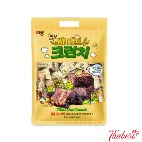 Bánh Ngũ Cốc Giòn Yến Mạch Mini Oat Crunch Socola 520g Hàn Quốc