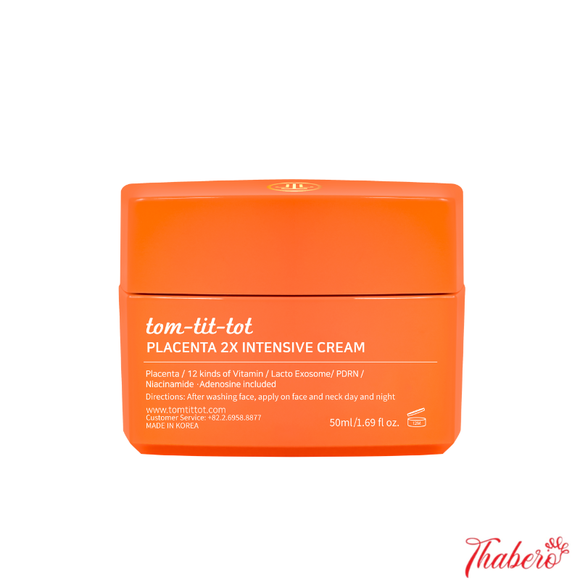 Kem Placenta 2X dưỡng trắng và chống nhăn  Siêu Phục Hồi Căng Bóng Placenta 2X Intensive Ceram