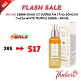 Serum dạng xịt Dưỡng ẩm Căng Bóng Da D'alba White Truffle Serum -  Prime