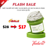 Mặt Nạ Đất Sét đậu xanh Beplain Mung Bean Pore Clay Hàn Quốc