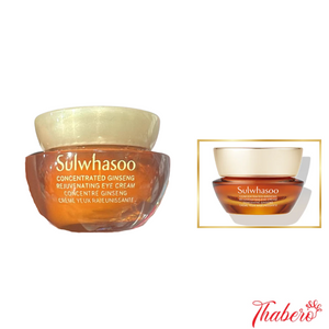 Kem Dưỡng Mắt Nhân Sâm Cô Đặc Dưỡng Vùng Da Mắt Căng Sáng Rạng Rỡ - Sulwhasoo Concentrated Ginseng Rejuvenating Eye Cream 5ml