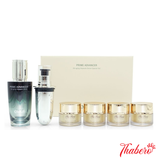 Set Tinh chất chống lão hóa sớm đa tầng OHUI Prime Advancer De-Aging Ampoule Serum Tặng 4 Kem Mắt Ohui The First 5ml.