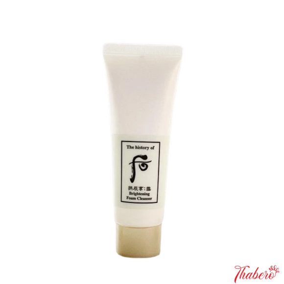Sữa Rửa Mặt Dưỡng Trắng Whoo Gongjinhyang Seol Brightening Foam Cleanser - MINI SIZE  40ml