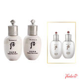 Combo Toner và Sữa Dưỡng Trắng Da Mờ Nám Whoo Gongjinhyang Seol Radiant White Emulsion 20ml x2- WHOO TRẮNG