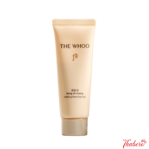 Sữa Rửa Mặt Hoàng Cung Whoo vàng mới Gongjinhyang Clarifying Cleansing Foam mini size 40ml.