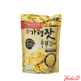 Snack đậu hũ hạt thông Gapyeong Hàn Quốc ăn giòn và béom
