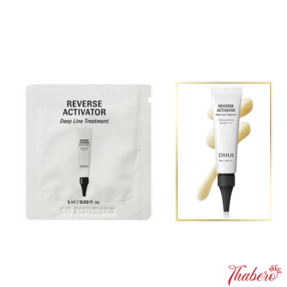 Sample Tinh chất trẻ hoá da 1.7% Ohui Retinol Reverse Activator Deep line Treatment (60 gói x 1 ml =60ml)