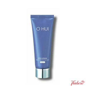 Sữa Rửa Mặt dành cho da mụn  Ohui Clinic Science Deep Medi-Cleansing Foam chăm sóc da mụn hiệu quả 40ml - OHUI XANH