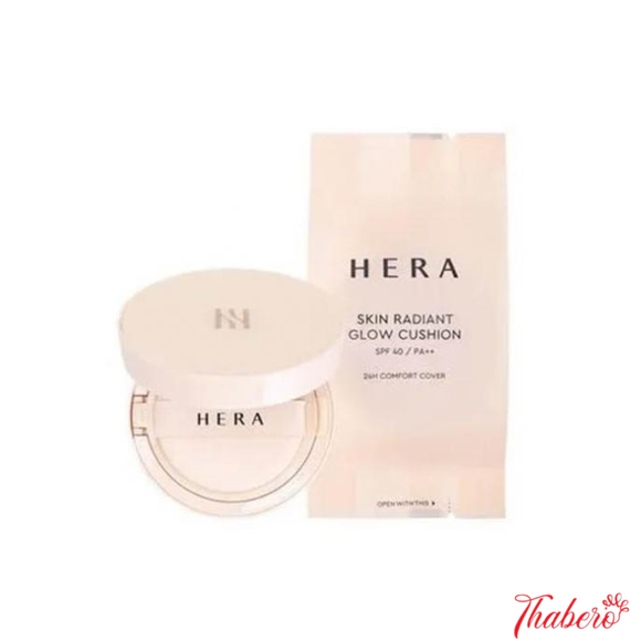 Phấn nước hera mini HERA Skin Radiant Glow Cushion Spf 40 / Pa++ 5g