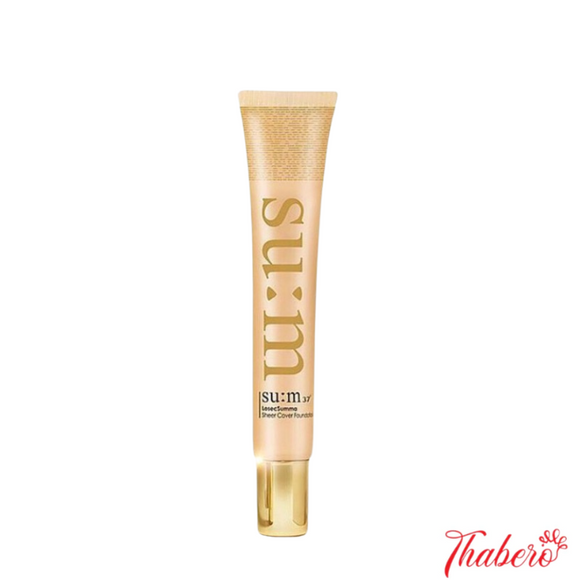 Kem nền che khuyết điểm cao cấp tinh chất vàng Sum Losec Summa Sheer Cover Foundation - 20ml