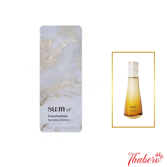 Sample tinh chất nước thần dưỡng sáng phục hồi da Sum37 LosecSumma Secrema Essence ( 60 gói x 1ml= 60ml )