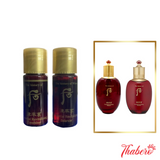 Combo Nước Hoa Hồng Và Sữa Dưỡng Đồng Y Cung Cấp Cho Da Tươi Trẻ Whoo Đỏ (60 LỌ X 5ML = 300ML ) - WHOO ĐỎ