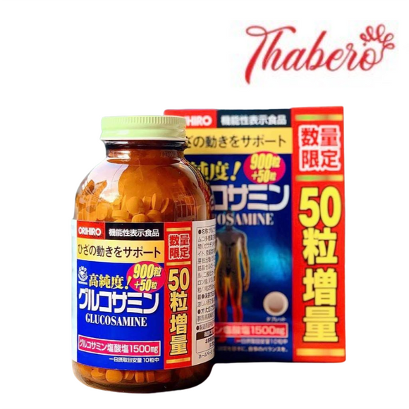 Viên uống bổ sung Glucosamine ORIHIRO Nhật Bản giảm đau xương khớp 900 viên - 950 viên