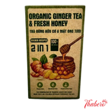 Trà gừng hữu cơ & mật ong tươi – 2 in 1 Organic Ginger Tea & Fresh Honey