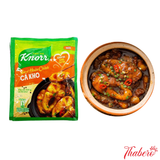 Gia vị hoàn chỉnh cá kho Knorr.