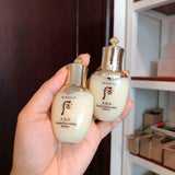 Combo nước hoa hồng sữa dưỡng hoa hiên tái sinh da The History Of WhooRadiant rejuvenating - 25ml lọ x 2