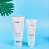 Set Sữa Rửa Mặt dưỡng trắng, làm sạch & mềm mịn da Ohui Extreme Bright Foam 160ml + 100ml