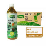 Trà Tắc Mật Ong Cozy Chai – Tươi Mát, Tiện Lợi, Bổ Dưỡng.