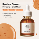 Tinh chất nhân sâm Beauty of Joseon Revive Serum Ginseng Snail Mucin 30ml - Chai màu hồng