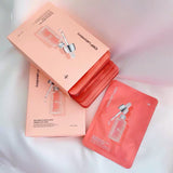 Mặt Nạ Dưỡng Da cung cấp dinh dưởng và căng bóng  CNP Laboratory Red Propolis Ampule Mask  - Màu đỏ