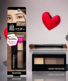 Bột Kẻ Lông Mày Siêu Mịn Lâu Trôi Kissme KissMe Heavy Rotation Natural Powder