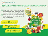 Nước ép rau xanh thải độc sạch ruột tăng sức đề kháng đẹp da  Karuten Nhật Bản - VỊ TRÁI CÂY XANH LÁ
