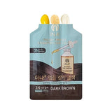 Nhuộm tóc phủ bạc THENAPLUS Ampoule Shampoo Hair Color (màu 3N Dark Brown - Nâu đậm)