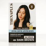 Nhuộm tóc phủ bạc THENAPLUS Ampoule Shampoo Hair Color (màu 3N Dark Brown - Nâu đậm)