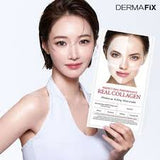 Mặt Nạ Real Collagen thạch nâng cơ chống nhăn cải thiện độ đàn hồi cấp ẩm sâu dermafix Perfect Real Performance CoAllagen- MÀU TRẮNG