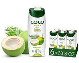 Nước Dừa Tươi 100% Coco Town Natural Coconut Water( 1000ml): HSD:2027/01/19