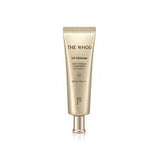 Sample Kem chống nắng chống nhăn phiên bản mới có NAD chống lão hoá mạnh cho da Whoo Vàng Anti-Wrinkle UV Protective Cream SPF50+/PA++++ (120 GÓI X1ML =120ML )