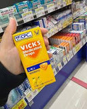 Kẹo ngậm Vicks giúp giãm đau họng, viêm, và  ho - Hương Chanh Nhật