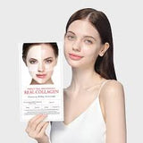 Mặt Nạ Real Collagen thạch nâng cơ chống nhăn cải thiện độ đàn hồi cấp ẩm sâu dermafix Perfect Real Performance CoAllagen- MÀU TRẮNG
