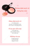 Bộ Phấn Má Hồng RiRe Three tươi sáng và ững hồng nhẹ nhàng tinh tế Kèm Cọ Trang Điểm Tiện Dụng.
