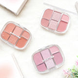 Bảng Phấn Mắt & Má Hồng Wakemake Soft Sheer Multi Palette 6.4g .