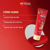 Tẩy Tế Bào Chết Nhân Sâm Hàn Quốc 130ml - Gel Tẩy Tế Bào Chết Cung Cấp Độ Ẩm, Làm Sáng Da, Dưỡng Ẩm my gold