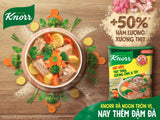 Hạt nêm Knorr thịt thăn, xương ống, tủy gói 900g