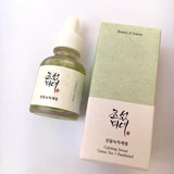 Tinh chất trà xanh làm dịu phục hồi Beauty Of Joseon Calming Serum : Green tea + Panthenol 30ml- Chai màu xanh lá