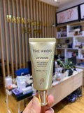Kem chống nắng chống nhăn phiên bản mới có NAD chống lão hoá mạnh cho da Whoo Vàng Anti-Wrinkle UV Protective Cream SPF50+/PA++++ MINI 25ML