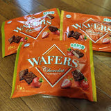 Bánh xốp phủ socola vị dâu Amaou Fujiya Wafers Chocolat Amaou Strawberry.