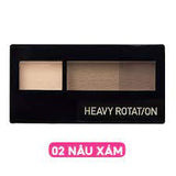 Bột vẻ Chân Mày Siêu Mịn, Màu Sắc Tự Nhiên Kissme Heavy Rotation  2.3g Nhật Bản