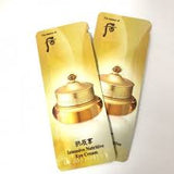 Sample kem dưỡng mắt xóa mờ nếp chân chim, nếp nhăn và giảm bọng mắt Whoo Whoo Intensive Nutritive Eye Cream (120 gói x 1ml =120ml )