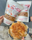 Bánh tráng  Còi sò điệp cháy tỏi sốt X.O 220Gr